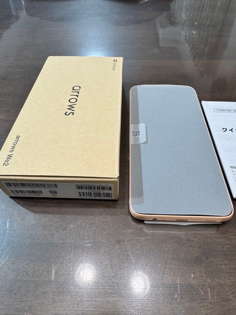 【新品未使用】arrows We2 ライトオレンジ SIMフリー