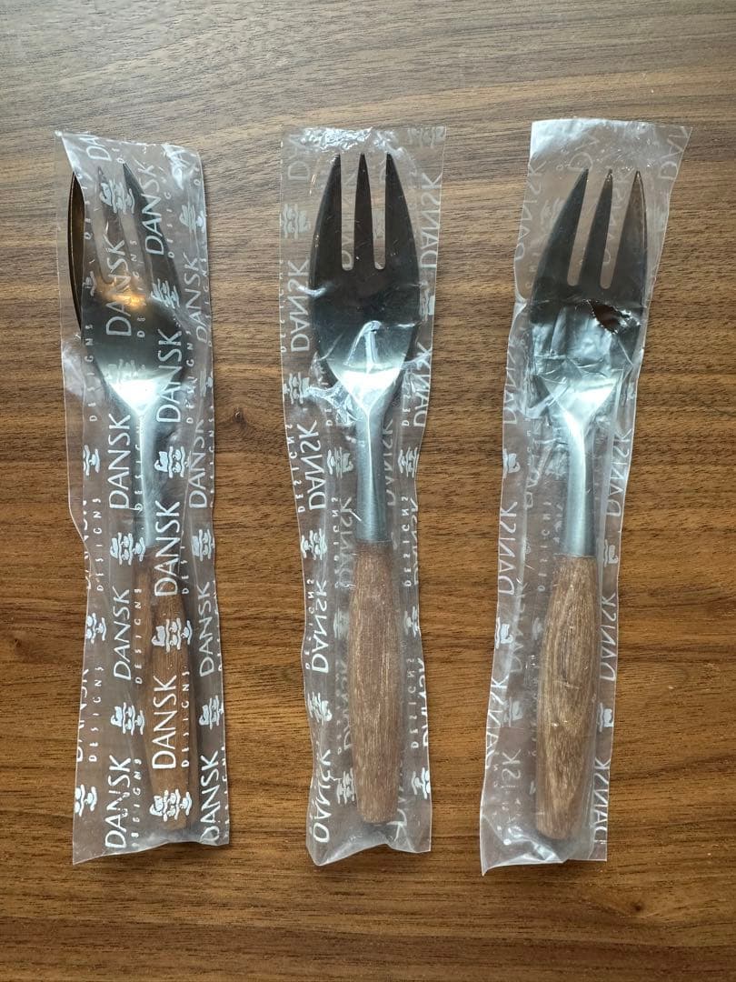 未使用袋入 DANSK Fjord カトラリー18本 ダンスク デッドストック