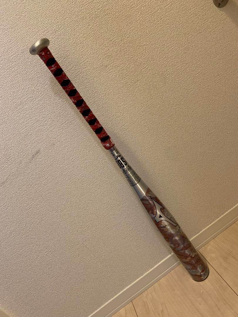 期間限定値下げ　軟式金属バット　一般用　ミズノ　ホットメタル　83cm 770g