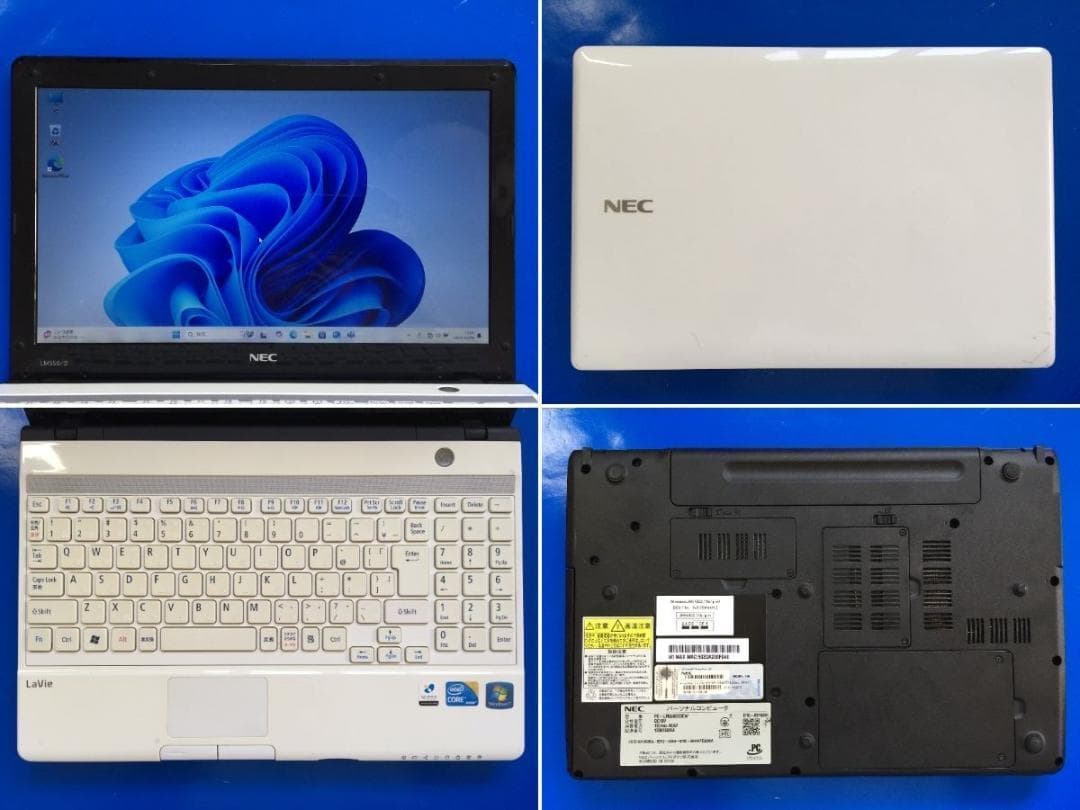 NEC PC-LM550DS3EW 13.3型液晶 コンパクト テンキ付きノート