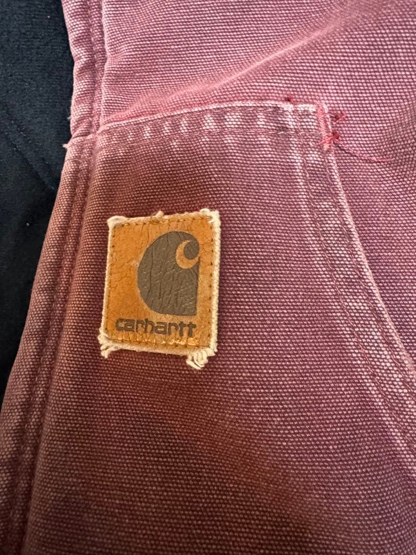 Carhartt アクティブジャケット　バーガンディ