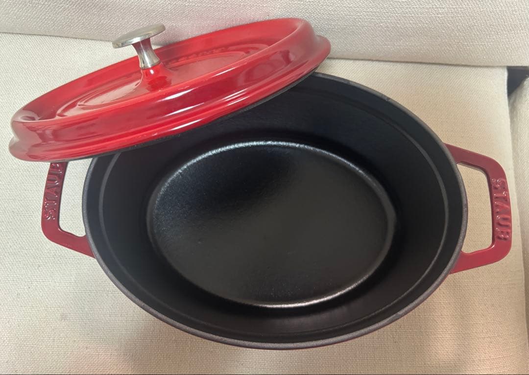 STAUBストウブココットオーバルチェリー23cm40509-830/赤レッド