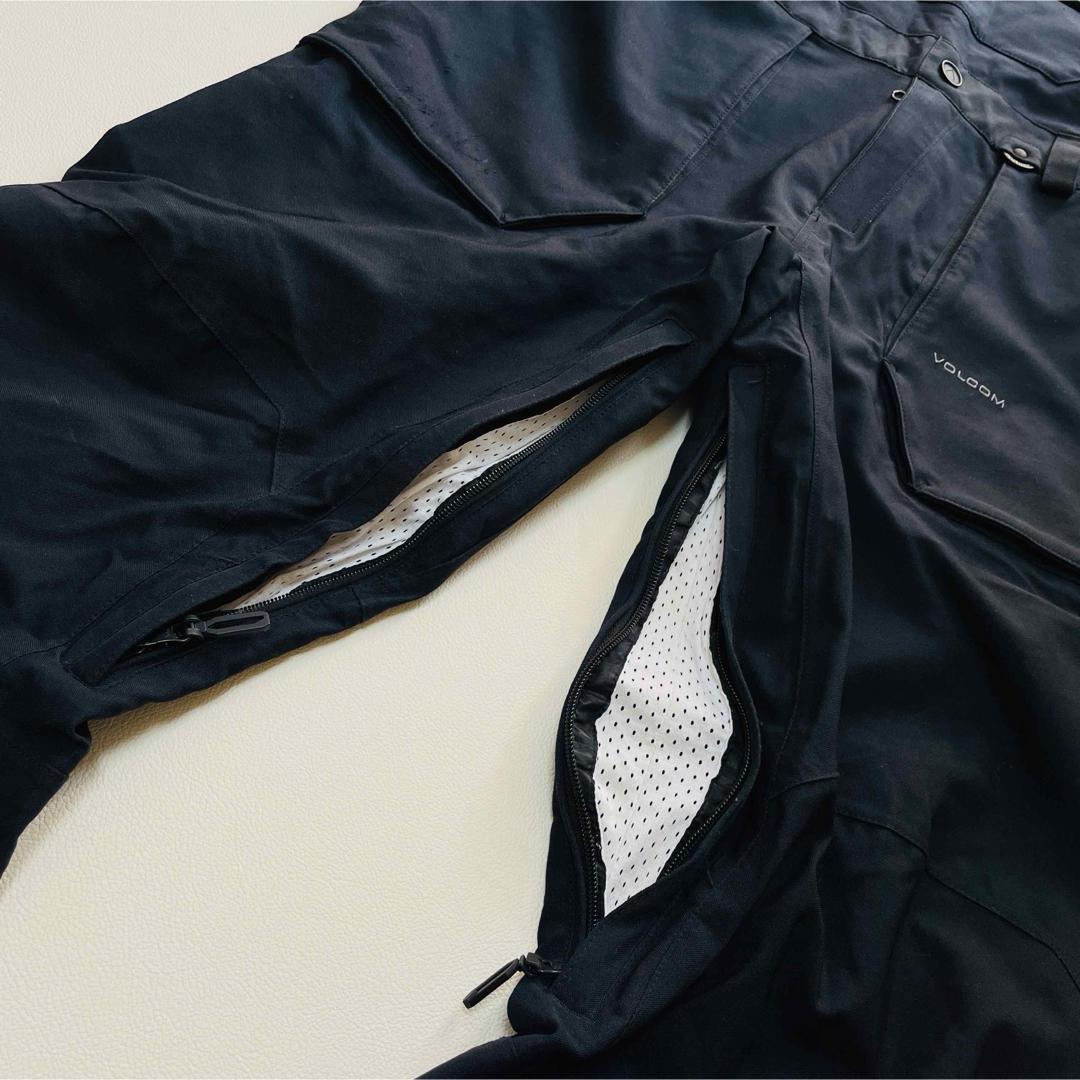 6696 ボルコム　ビブパンツ 24年モデル　スノボウェア メンズ ブラック