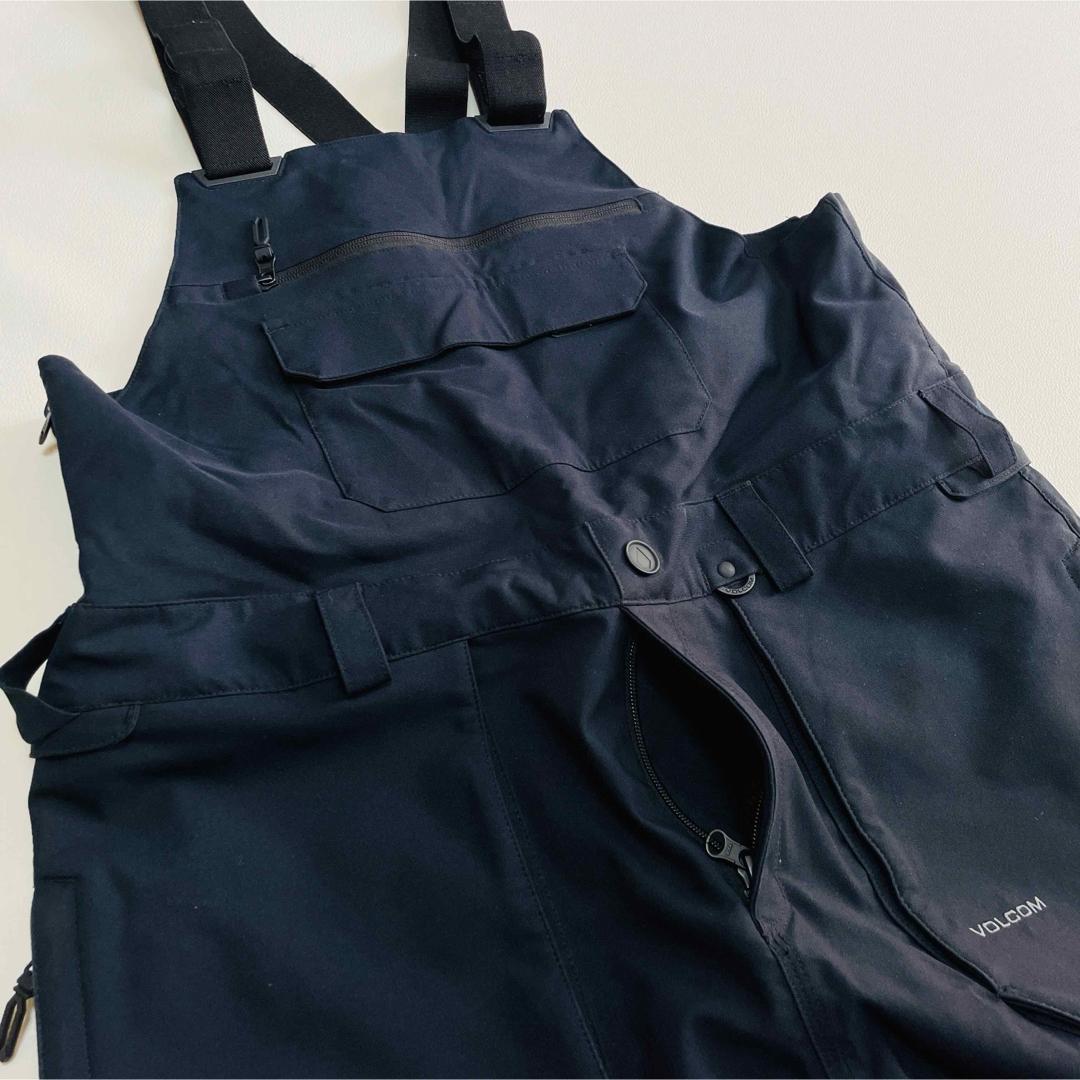 6696 ボルコム　ビブパンツ 24年モデル　スノボウェア メンズ ブラック