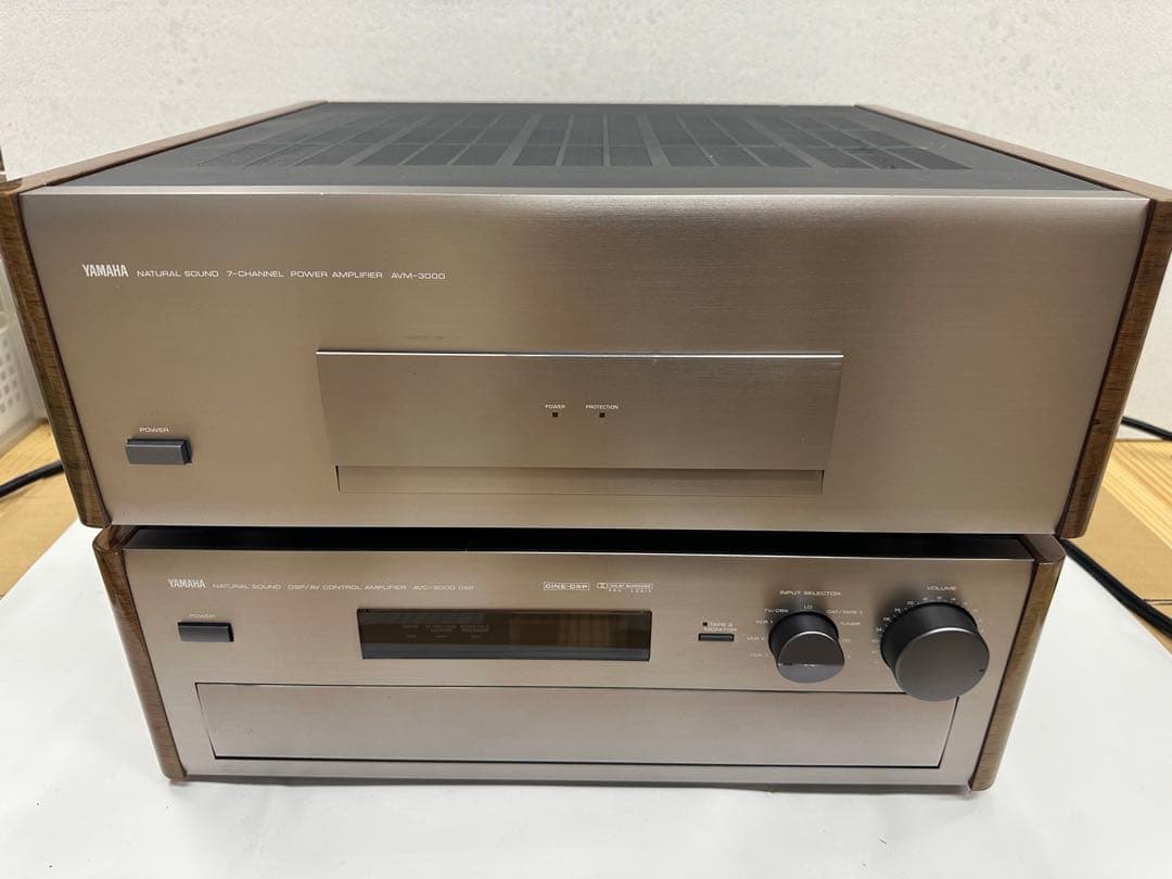 【通電ok】パワーアンプ AVC-3000 DSP/AVM-3000 ヤマハ