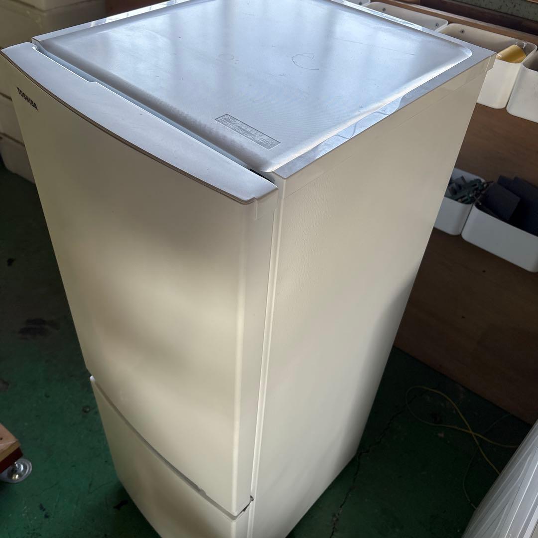TOSHIBA 冷蔵庫 GR-V15BS(W) 引き取り限定