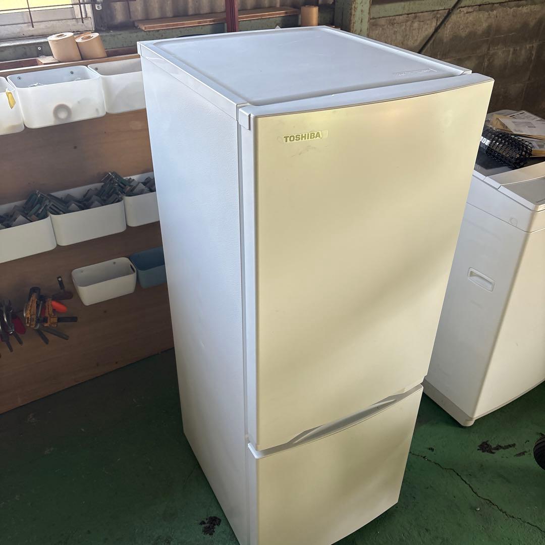 TOSHIBA 冷蔵庫 GR-V15BS(W) 引き取り限定