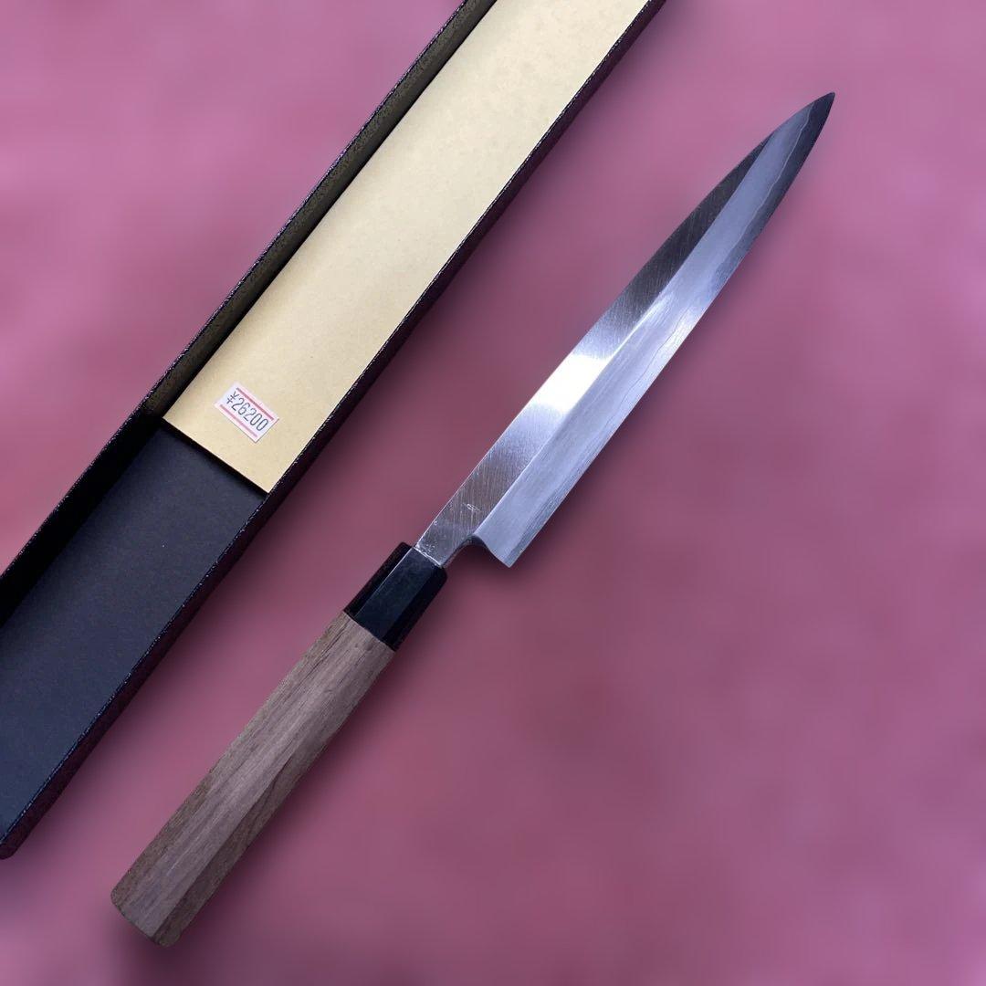 銀三　柳刃包丁　210㎜　7寸