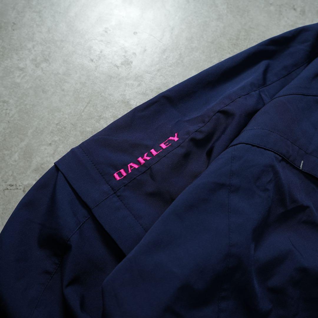 archive OAKLEY プルオーバー ナイロンジャケット センターロゴ