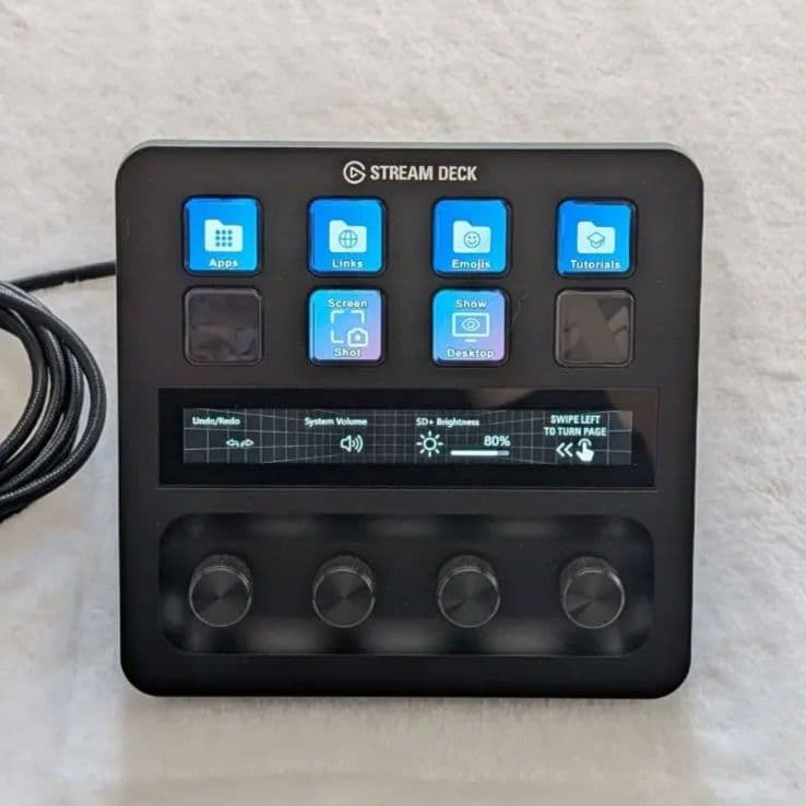 ほぼ未使用★Eglato Stream Deck+ ストリームデッキ ミキサー