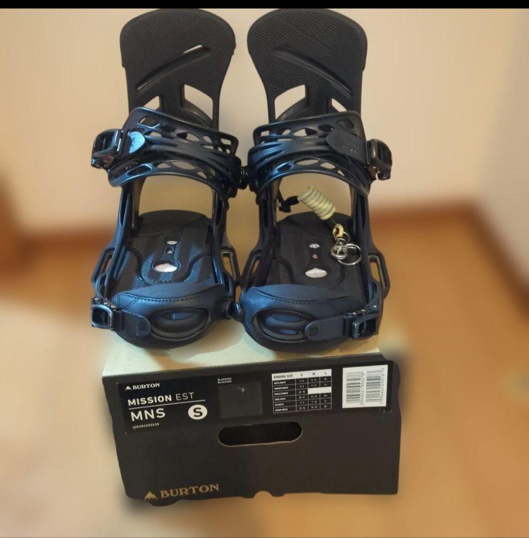 BURTON Mission　EST Sサイズ ビンディング ブラック