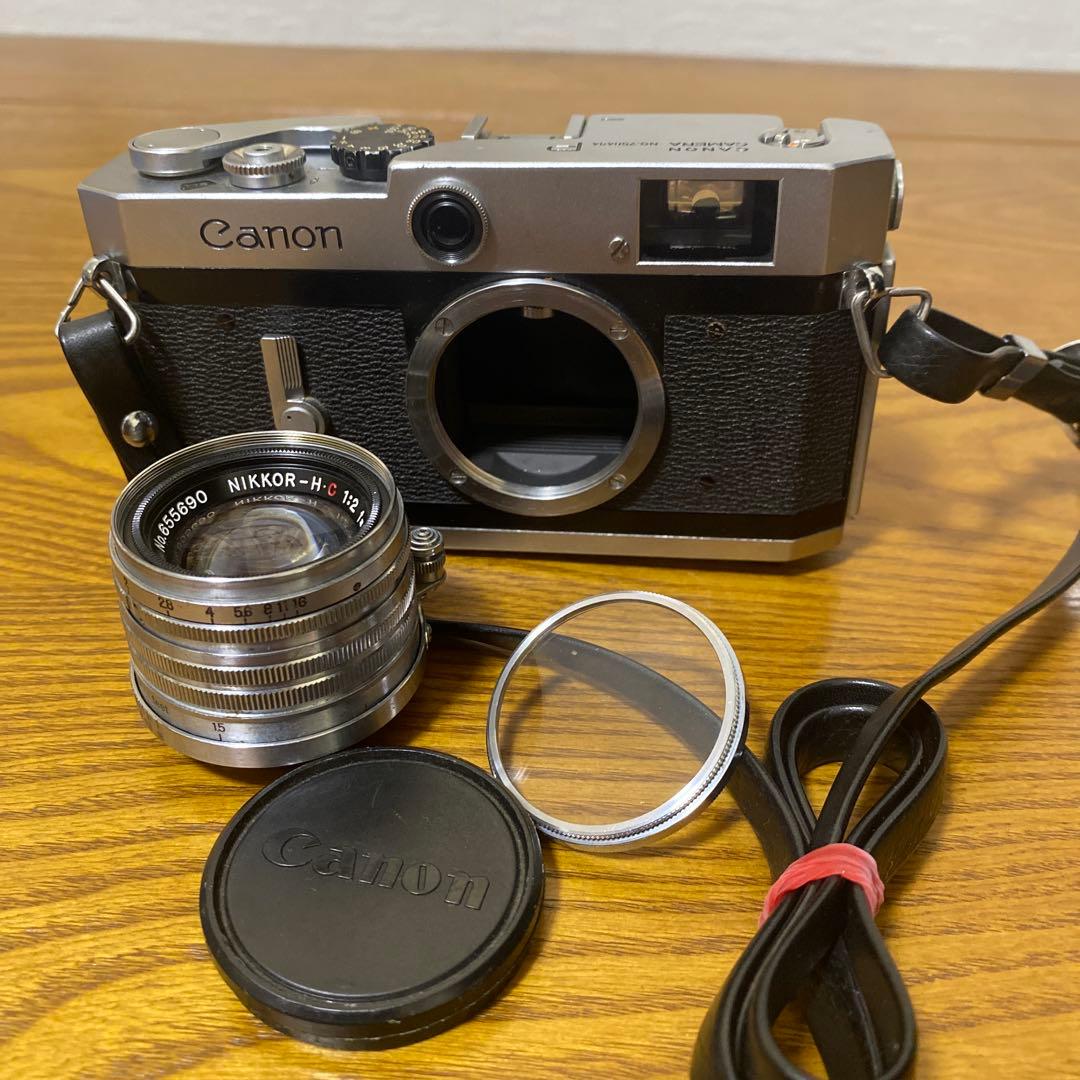 Canon P レンジファインダーカメラ　ジャンク