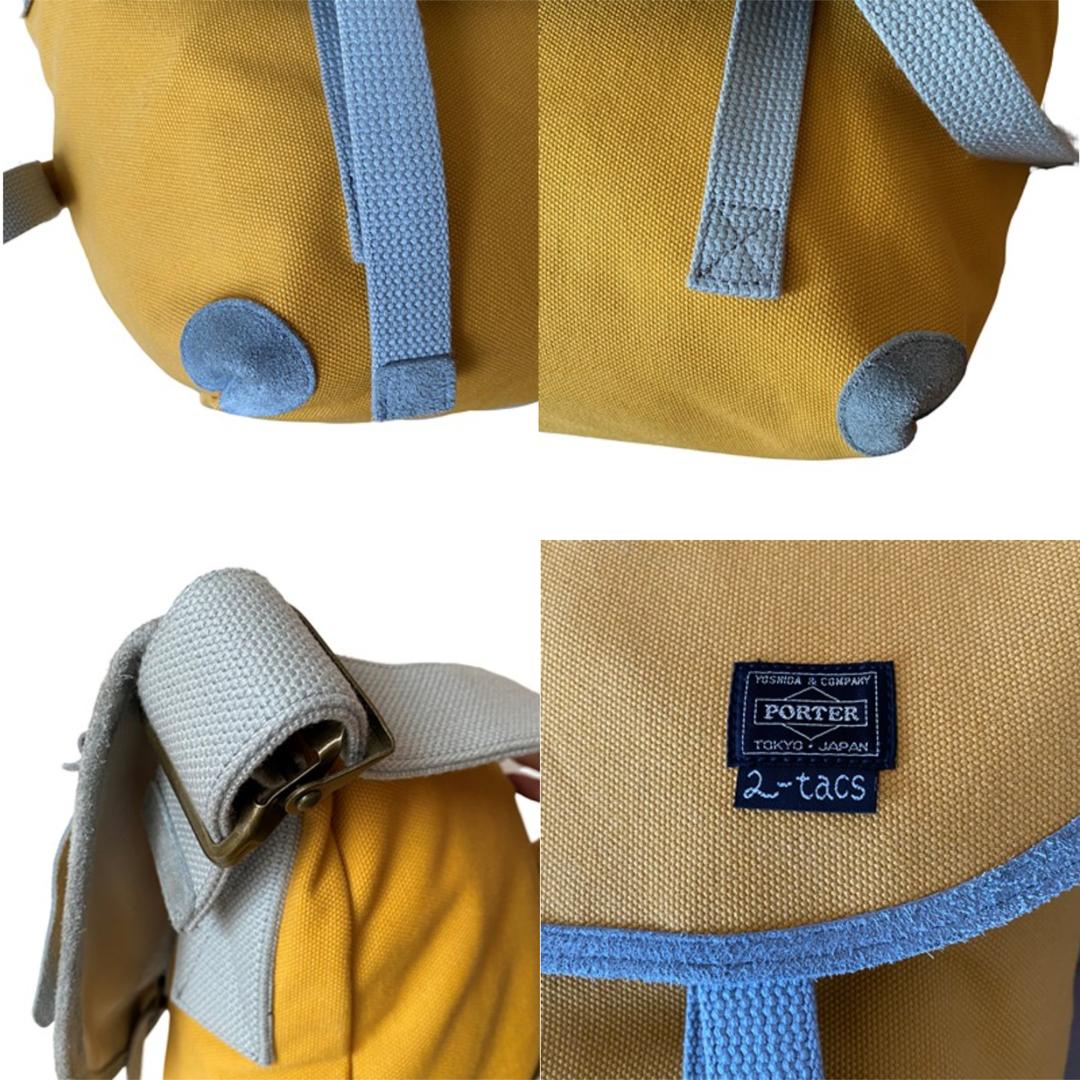 【別注・希少品】ポーター×ツータックス（2-tacs)　特大メッセンジャーバッグ