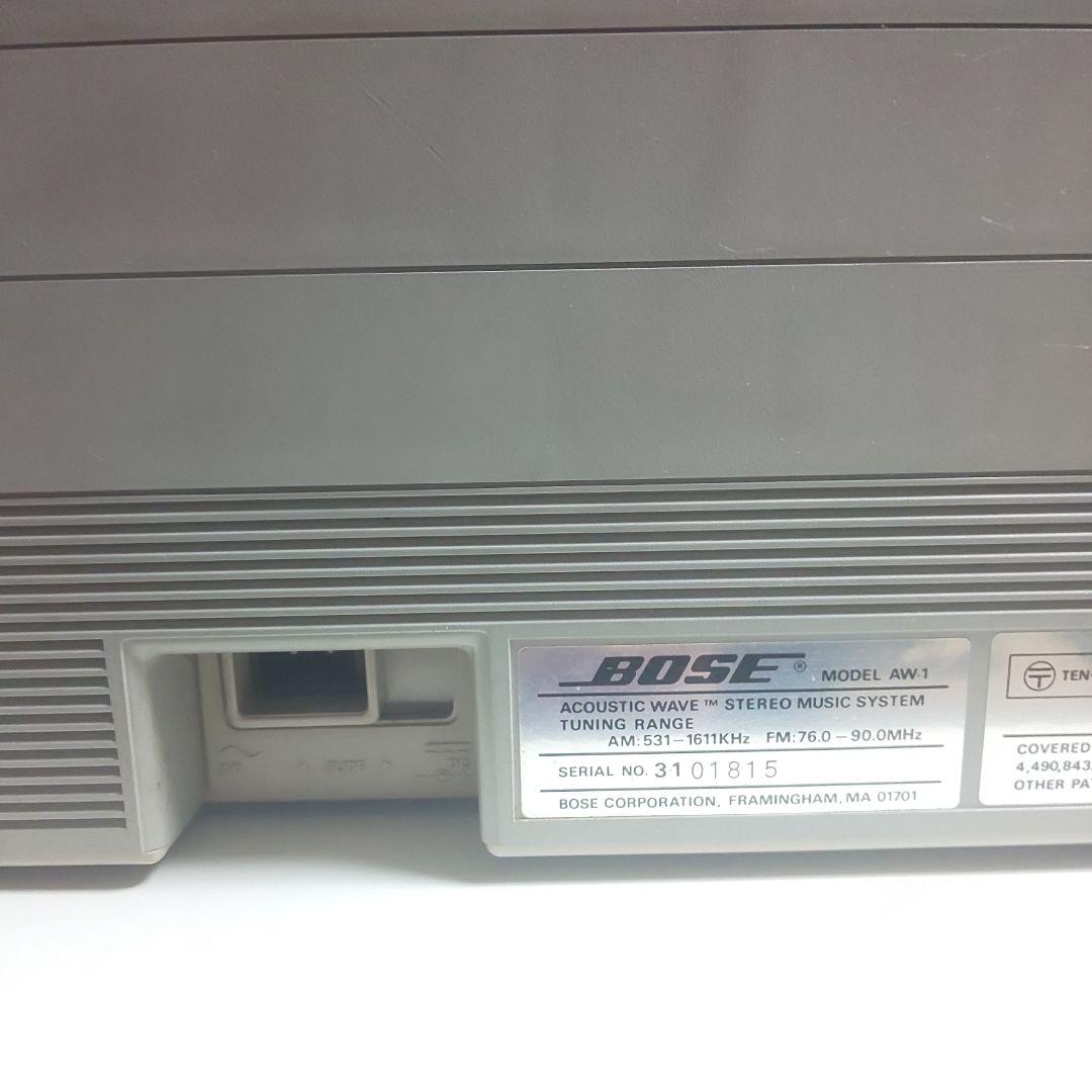 BOSE AW-1 良品 美品 カセットデッキ