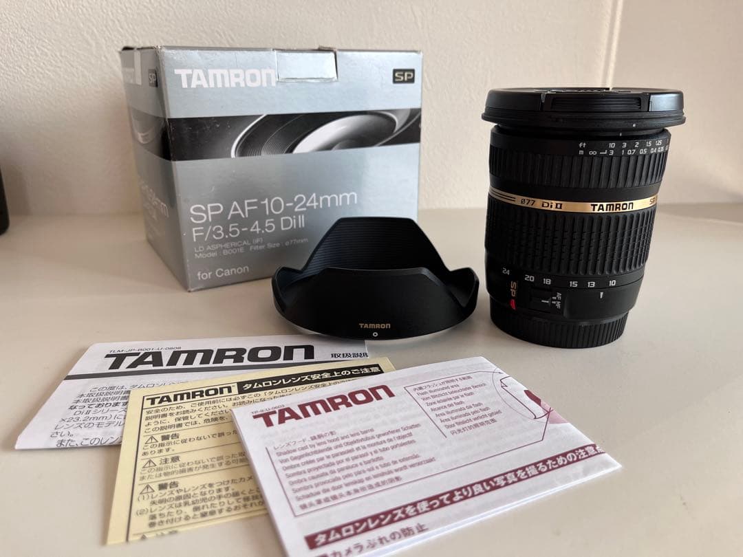 レンズ(ズーム) TAMRON SP AF 10-24mm F/3.5-4.5 Di II