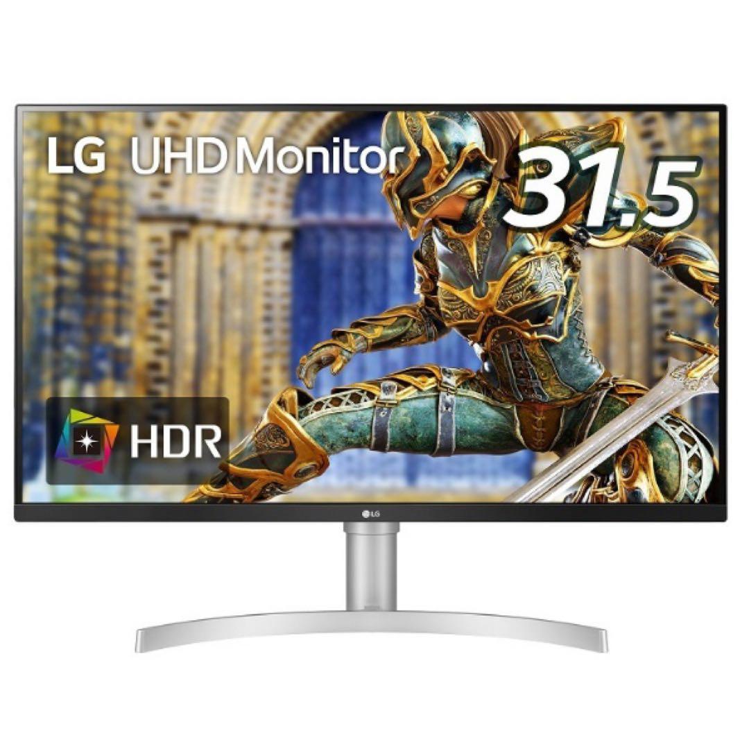 LG 4Kモニター 31.5インチ 32UN650-W