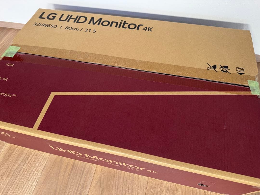 LG 4Kモニター 31.5インチ 32UN650-W