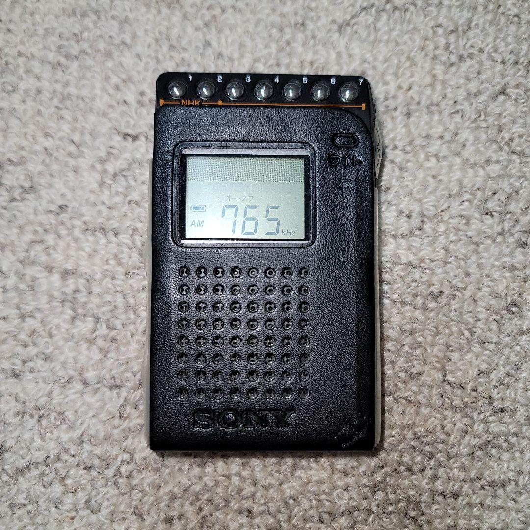 SONY 山ラジオ ICF-R100MT FM/AM PLLシンセサイザーラジオ