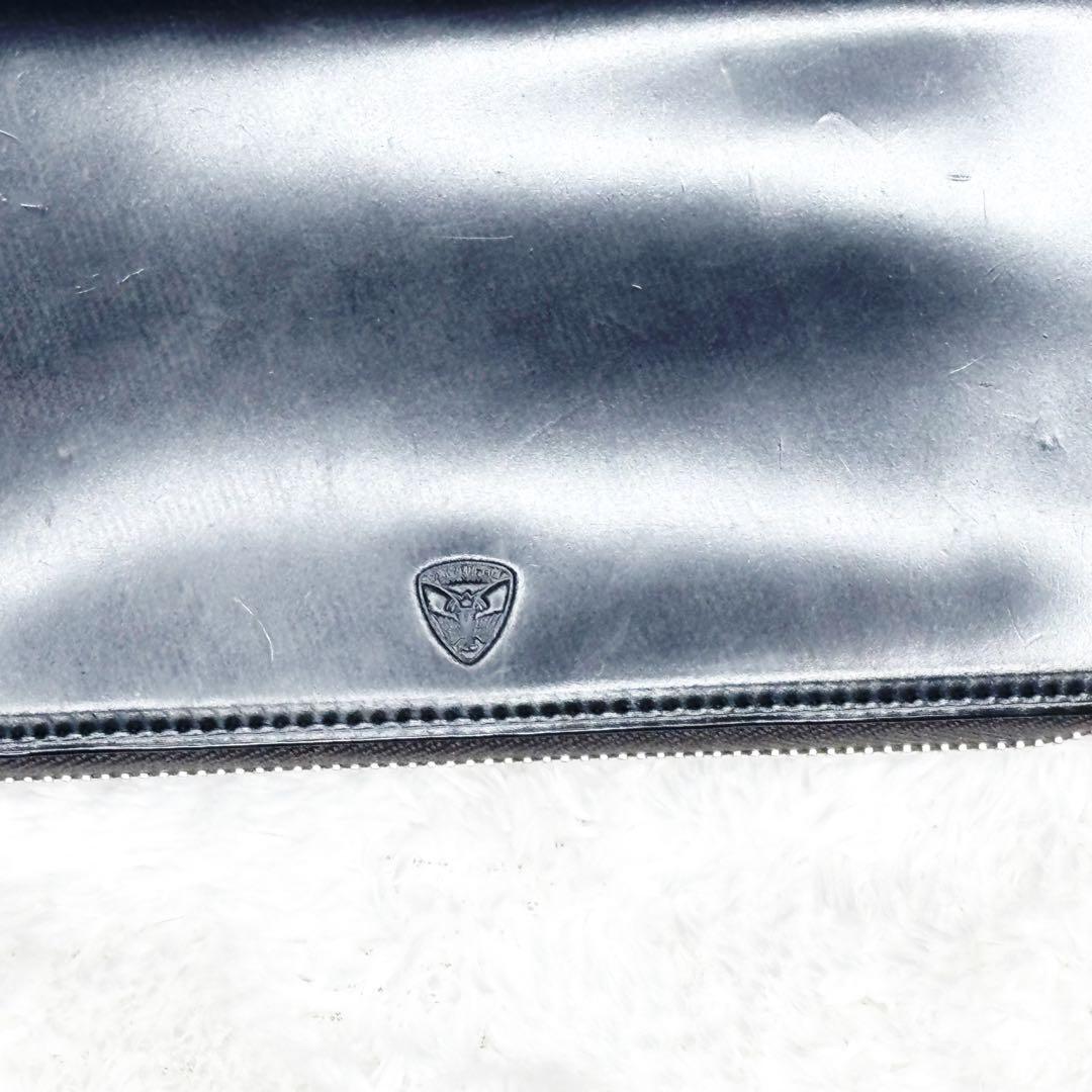 FUJITAKA フジタカ コードバン 長財布 ラウンドファスナー 本革 職人技