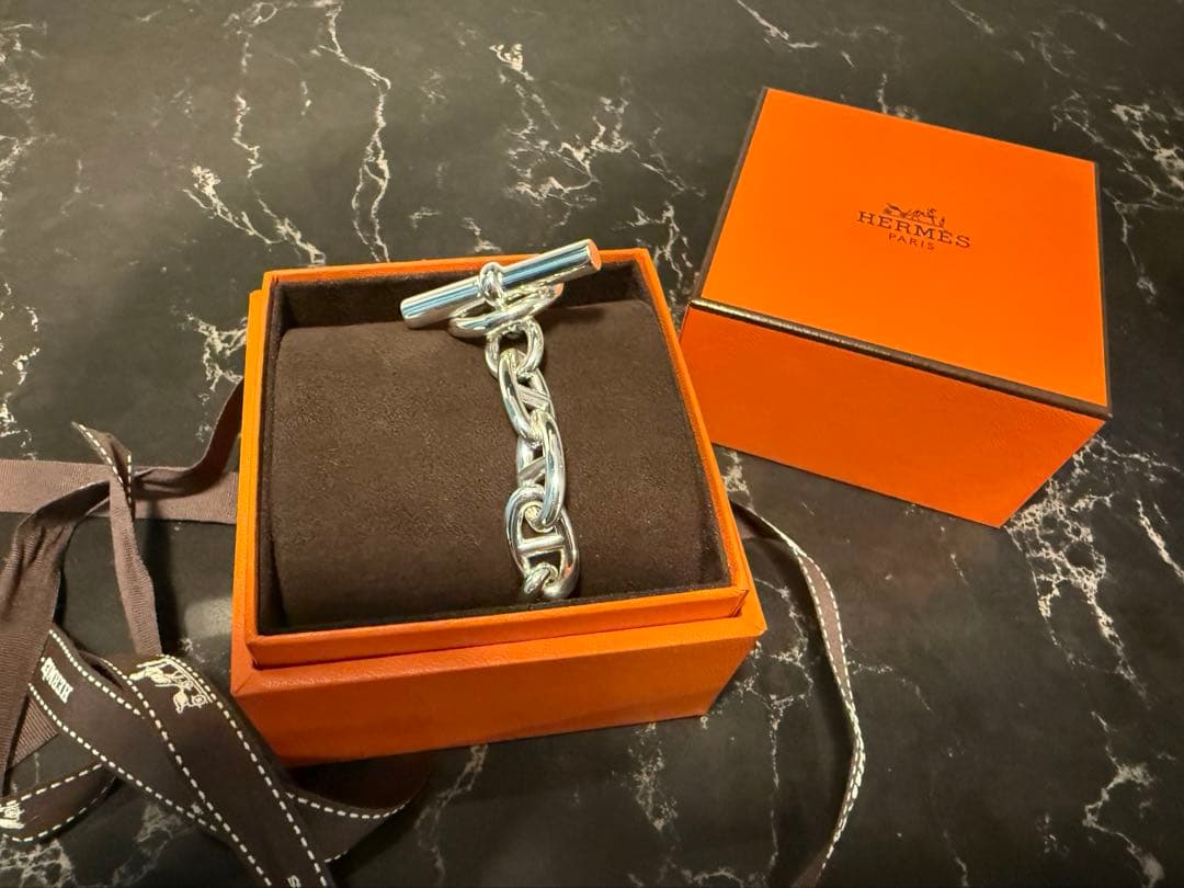 【新品】HERMES シェーヌダンクル　GM 12コマ