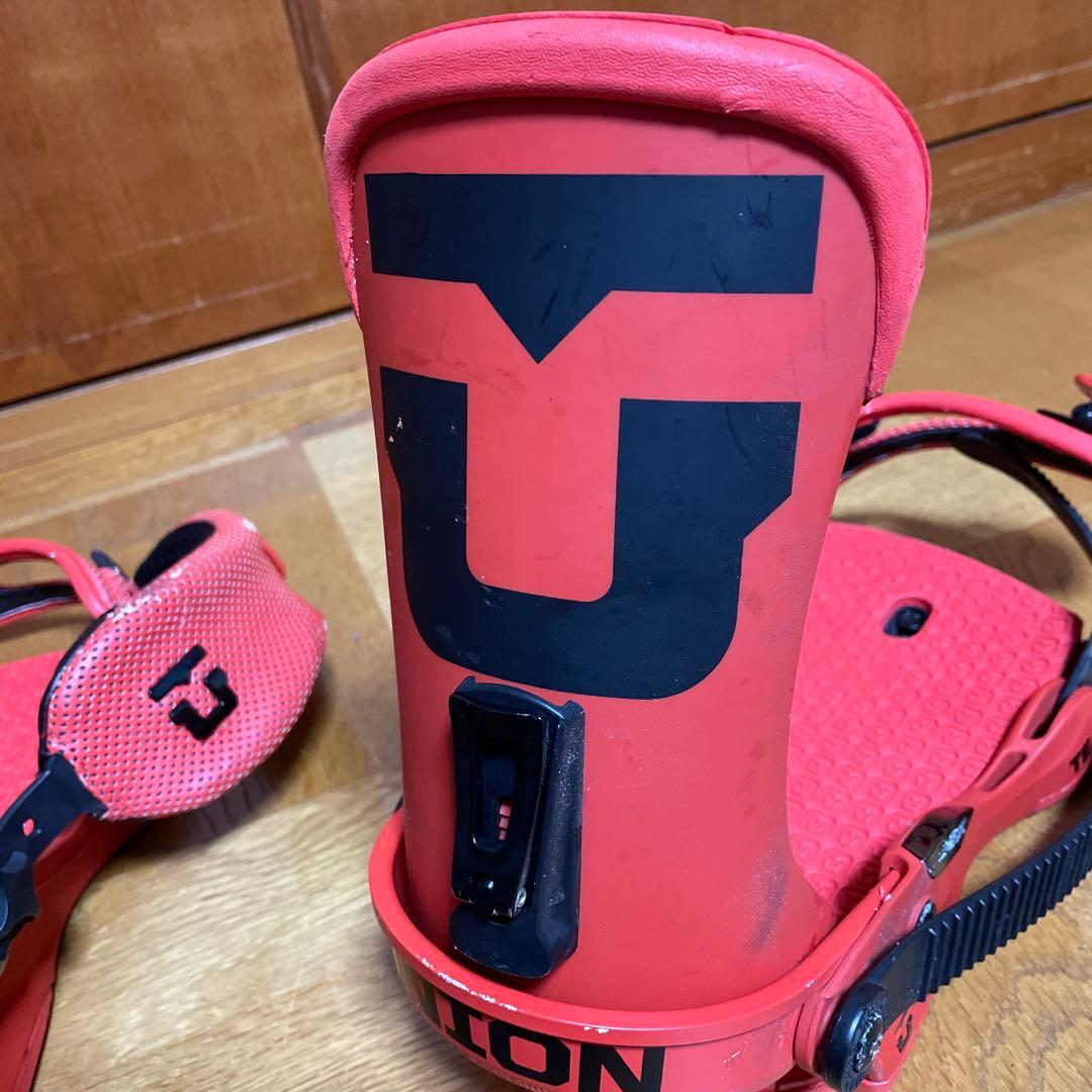 union ユニオン　FORCE TEAM ビンディング　フォース　チーム　赤