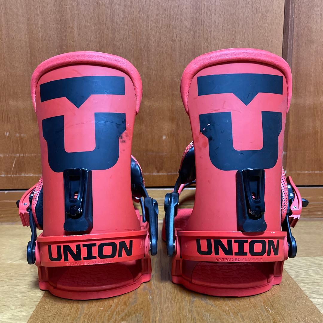 union ユニオン　FORCE TEAM ビンディング　フォース　チーム　赤