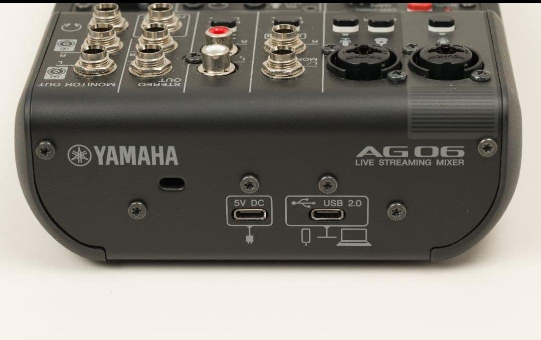 DJ機材 Yamaha AG06 MK2