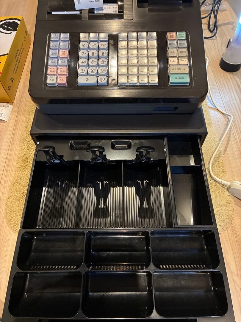 SHARP 電子レジスター　XE-A407と SHARP ハンドスキャナーセット