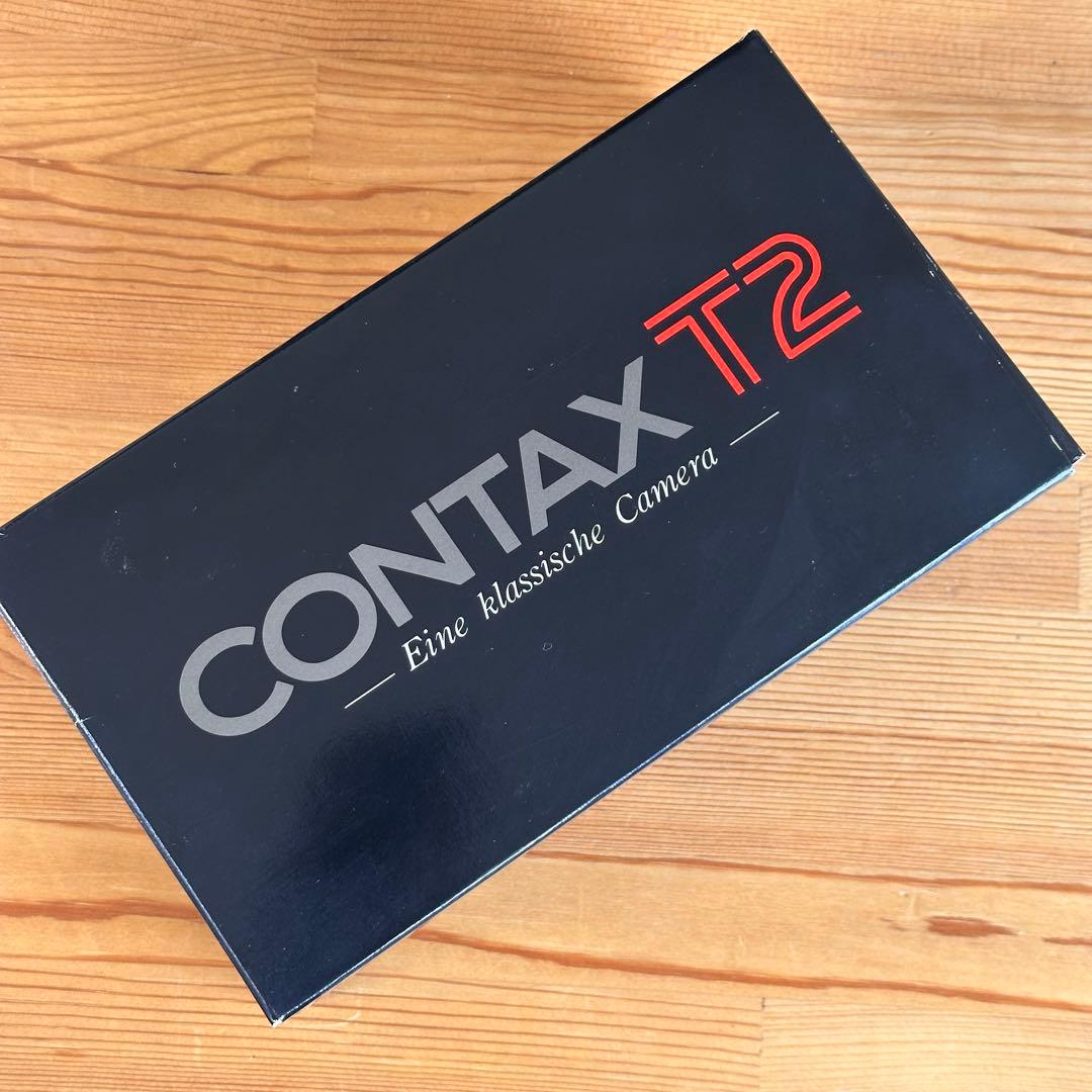 【ジャンク品　箱付き】CONTAX T2 コンパクトフィルムカメラ