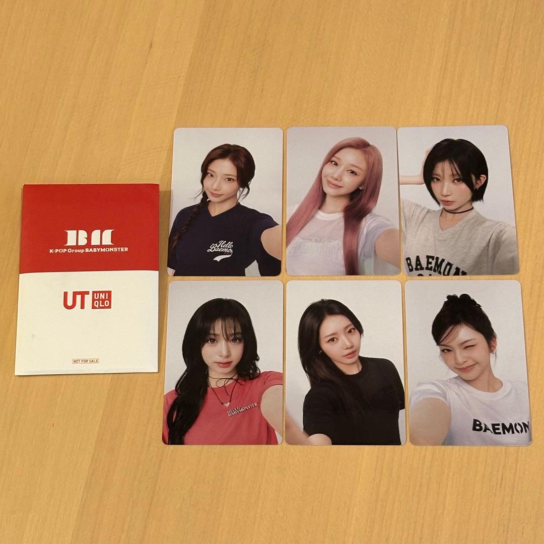 UNIQLO BABYMONSTER トレカ 全6種セット