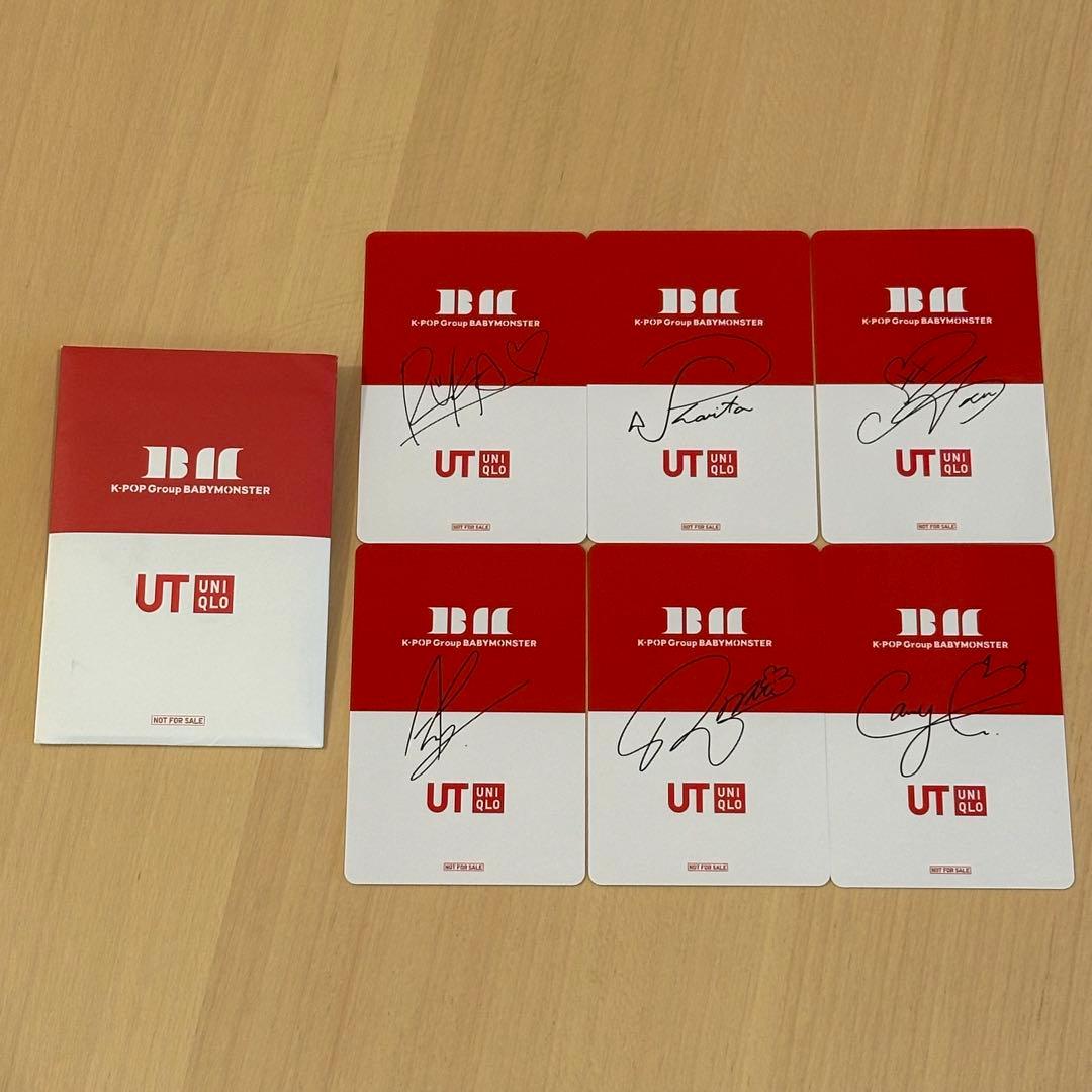 UNIQLO BABYMONSTER トレカ 全6種セット