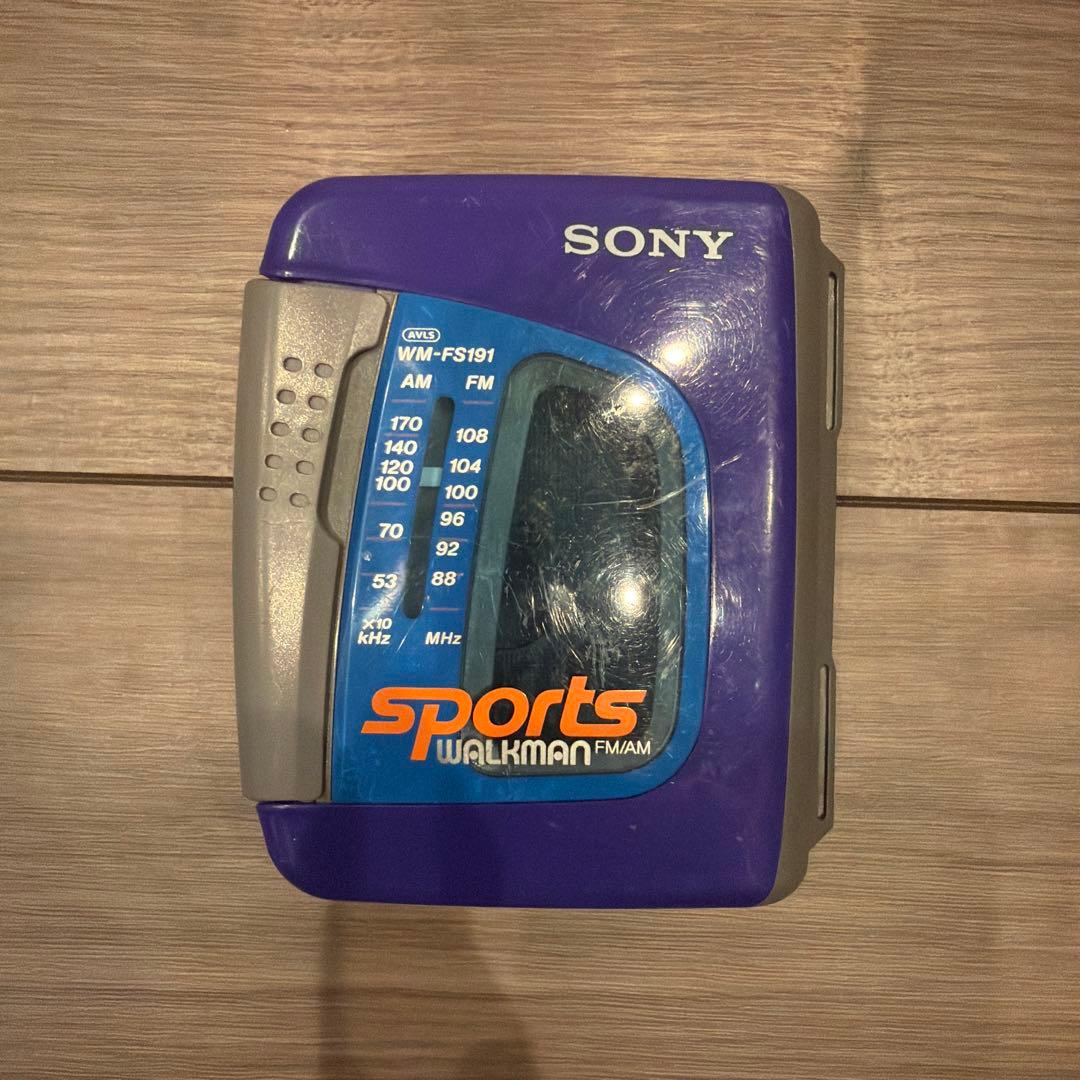 ジャンク品 Sony WM-FS191 Sports Walkman