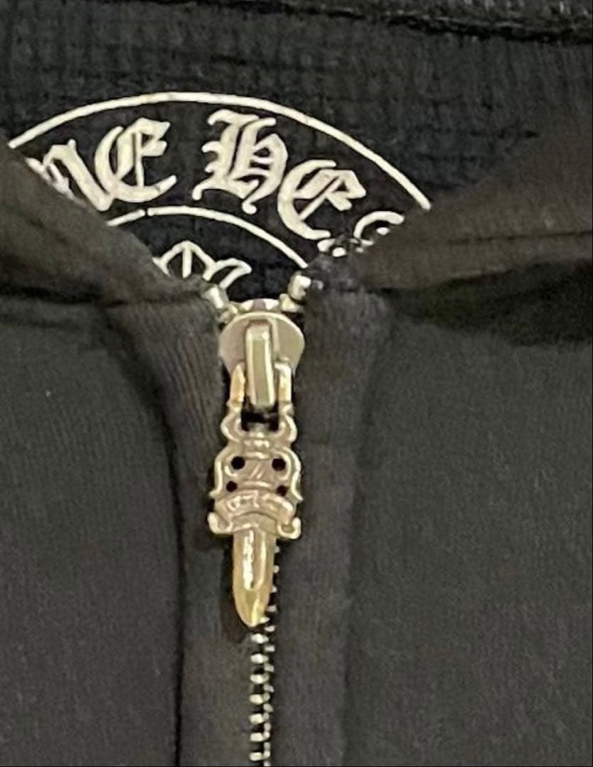 激レア美品クロムハーツ　フローラルクロスジップアップパーカー