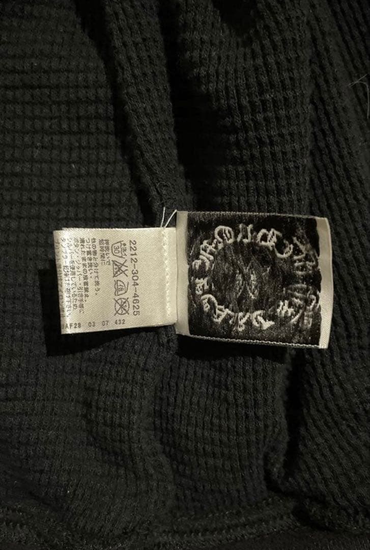 激レア美品クロムハーツ　フローラルクロスジップアップパーカー