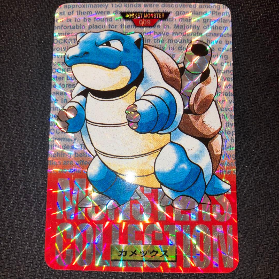 良品最安値 カメックス ポケモンカードダス 赤 009 キラ 1995 1996