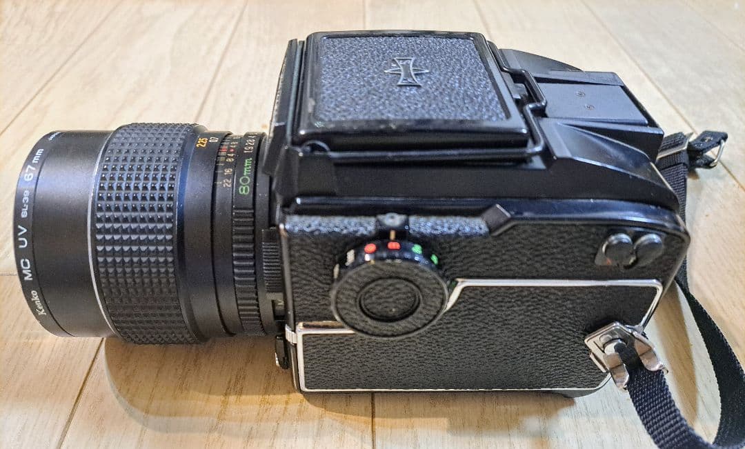 田*中様 Mamiya645 1000Sカメラヴィンテージレンズフィルターストラ