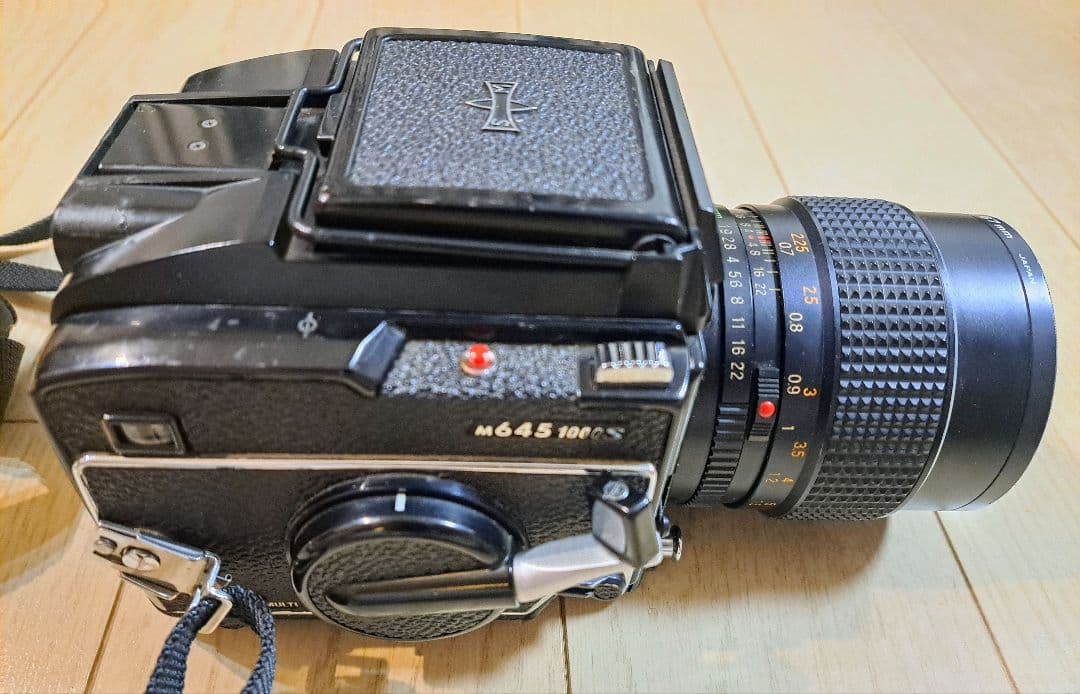 田*中様 Mamiya645 1000Sカメラヴィンテージレンズフィルターストラ