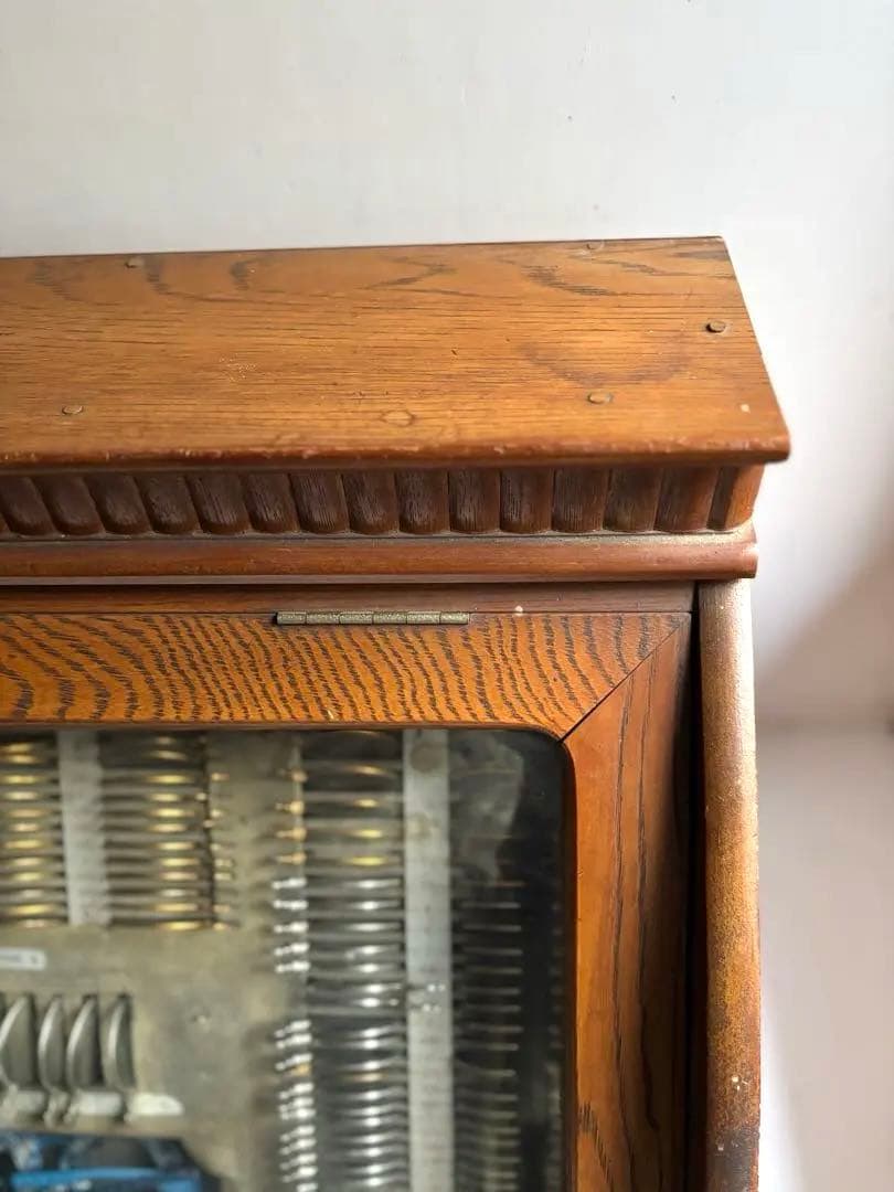 665 古道具 検眼レンズセット 木製ケース入り ヴィンテージ 眼鏡店 ケビント