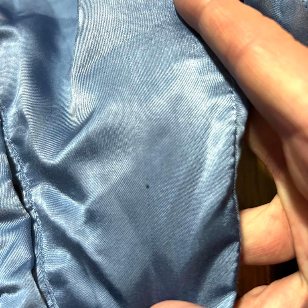 Lサイズ！DIESELディーゼル古着刺繍中綿ブルゾン スカジャン リバーシブル