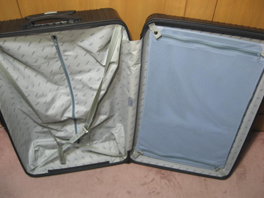 リモワ サルサ 廃盤 2輪 スーツケース キャリーケース ブラック 104L