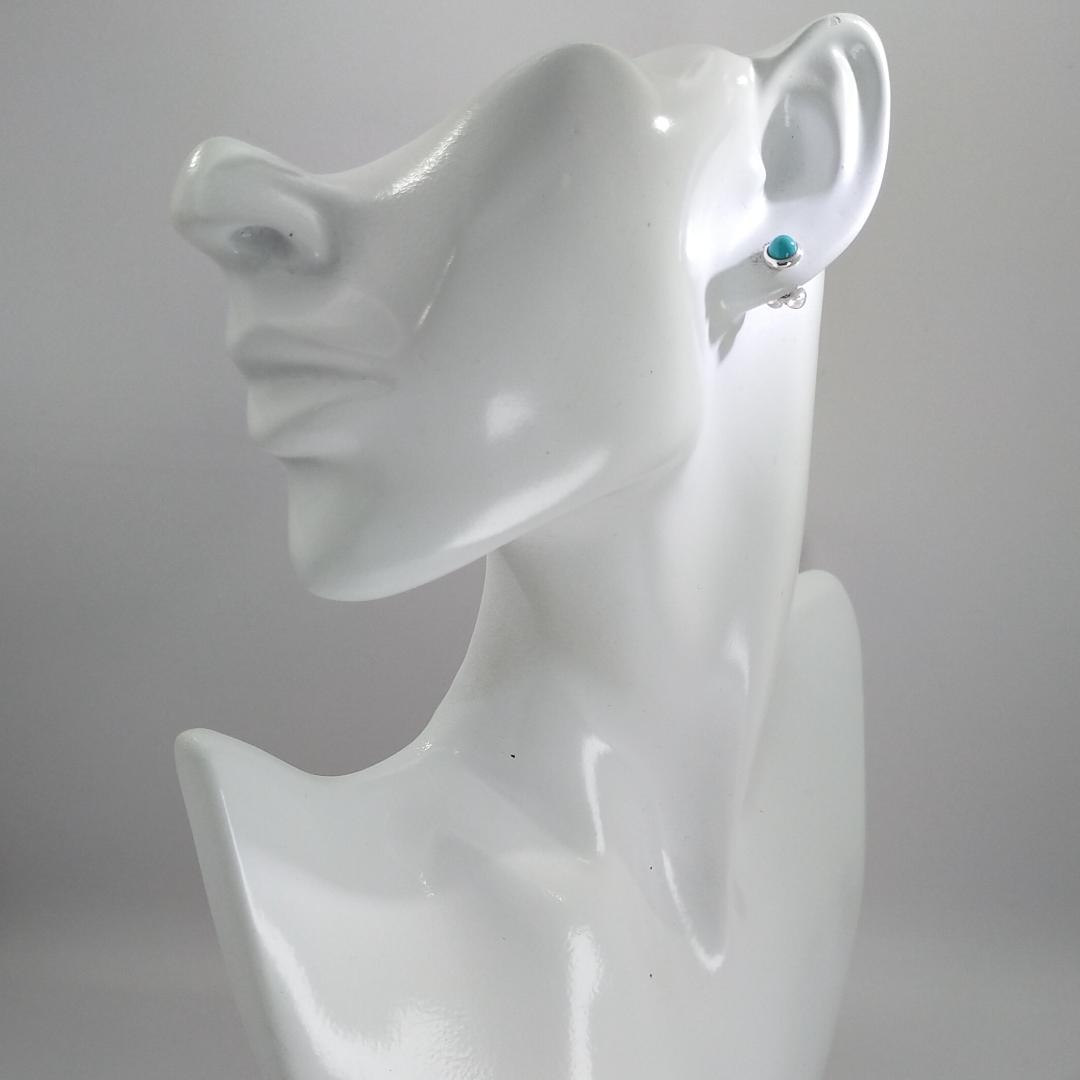 ●SALE●【ティファニー】バイザヤード　ターコイズ　ピアス　片耳　2543