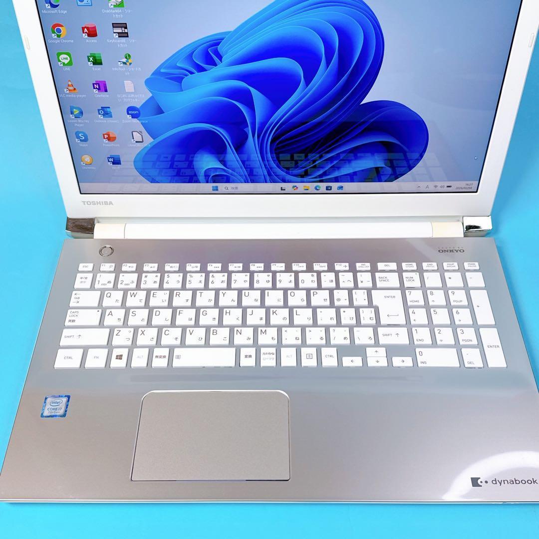 極速i7⭐️新品SSD windows11 カメラ付ノートパソコン薄型 オフィス