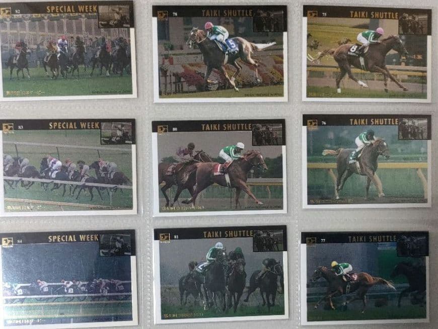 競馬　トレーディングカード各種