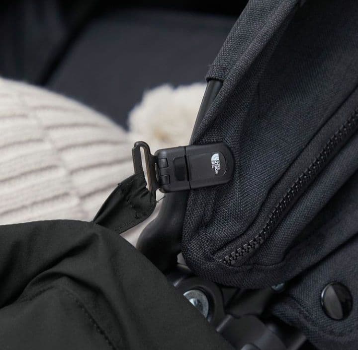 【美品】THE NORTH FACE ベビー マルチシェルブランケット ブラック