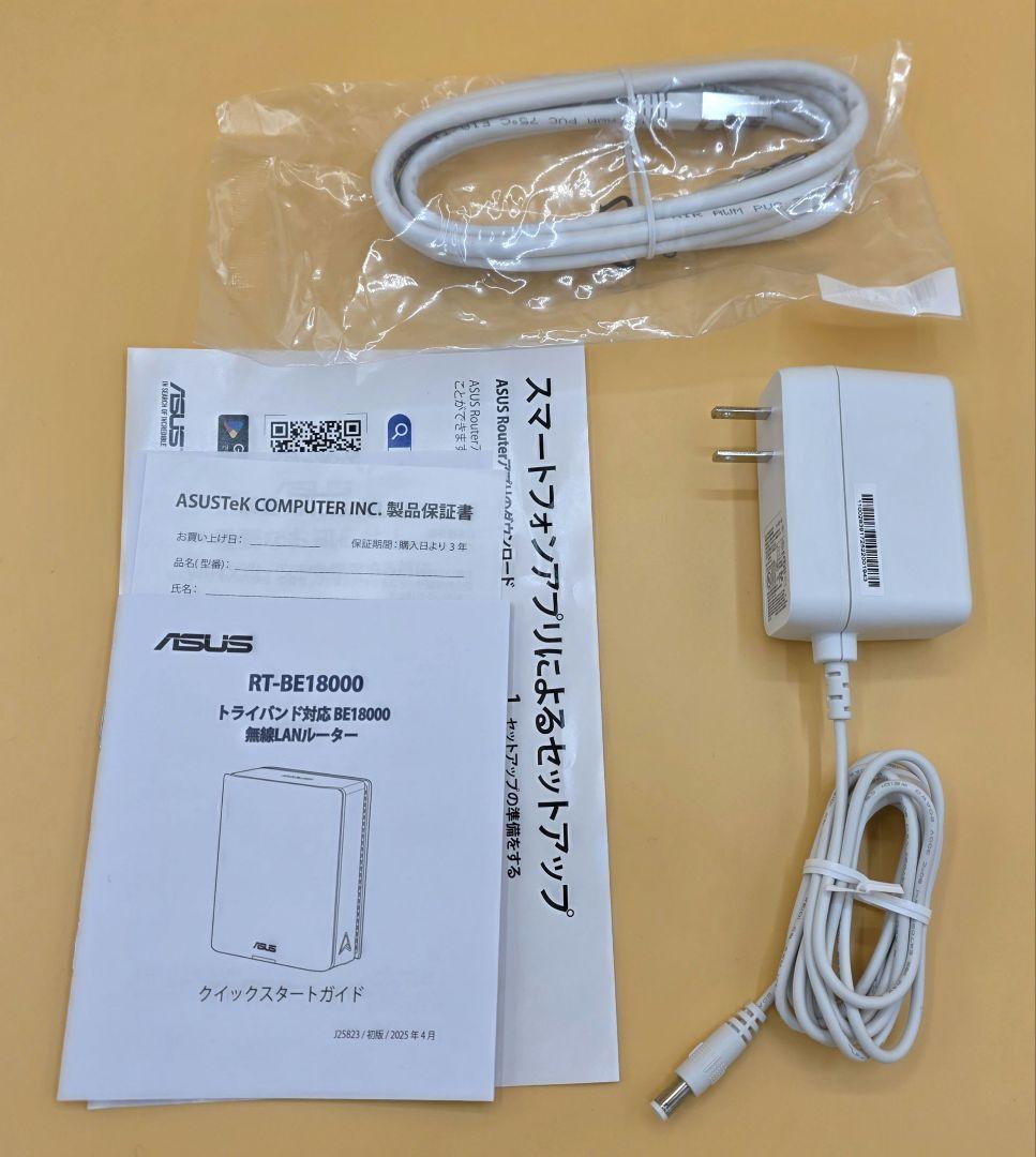 ASUS ZenWiFi RT-BE18000 Wi-Fi 7ルーター ④