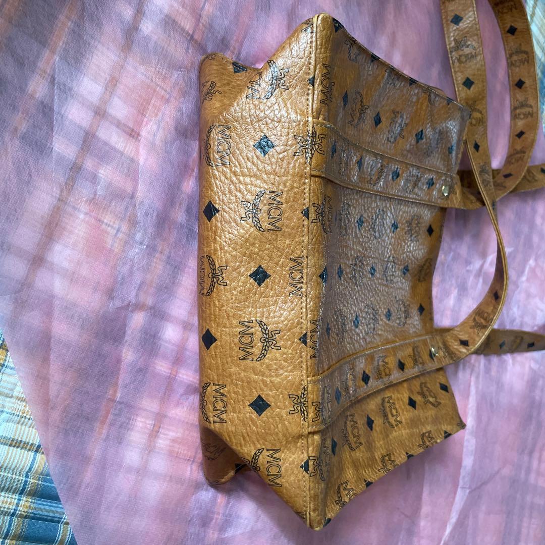 MCMロゴプリント バッグ