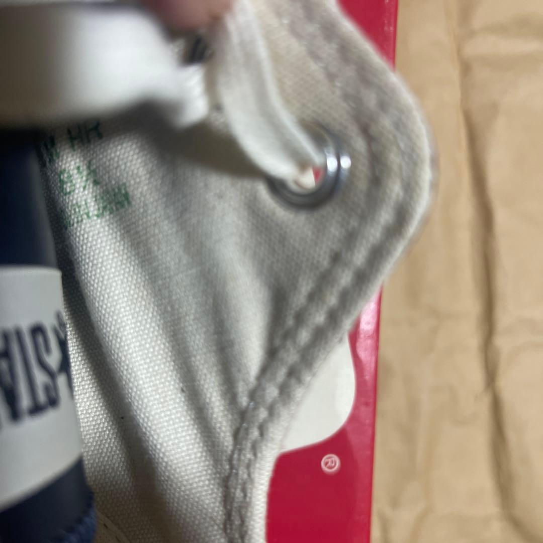 未使用品　コンバース AS J OXネイビー レザー ローカット スニーカー