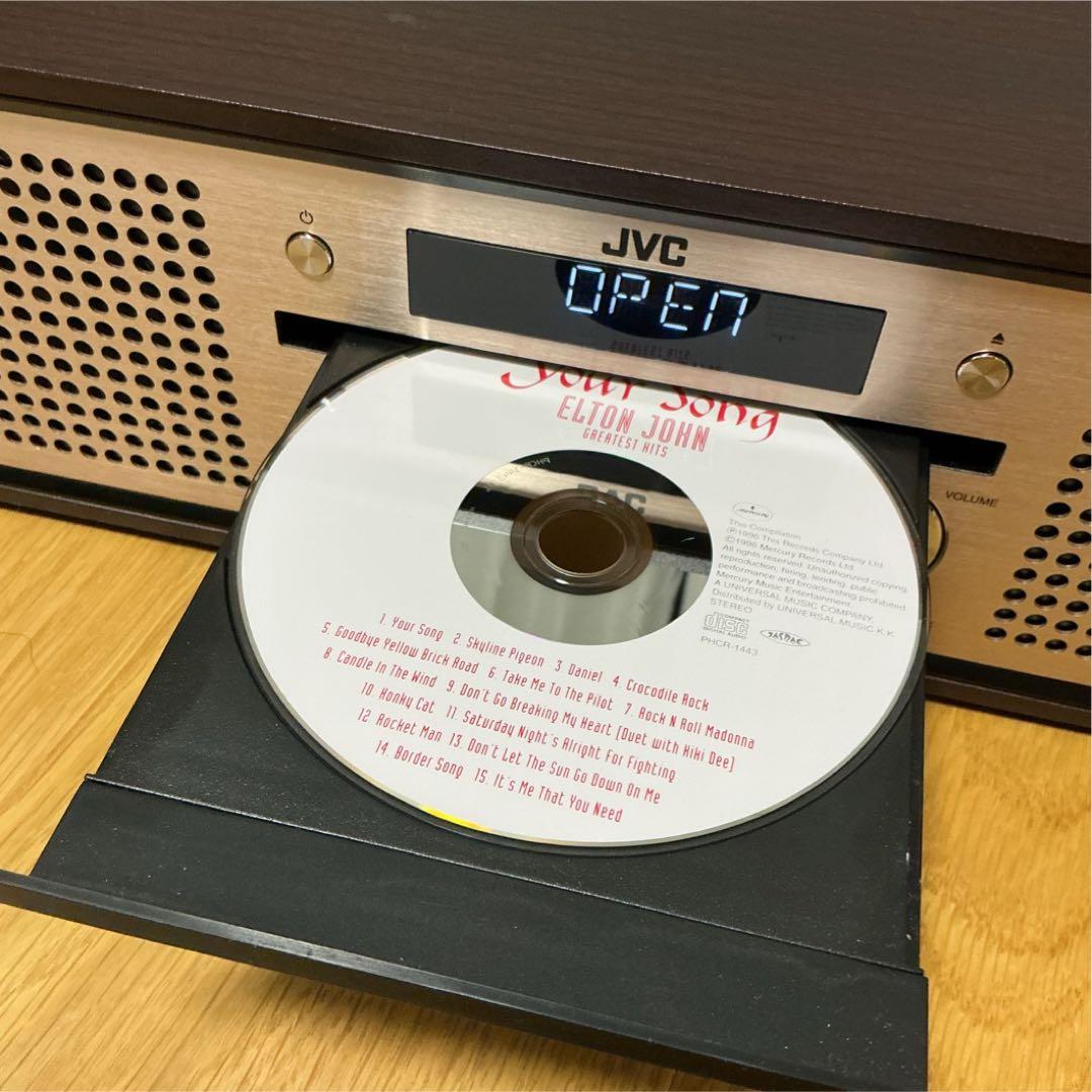 JVC NX-W30 ミニコンポ CDプレーヤー「美品」2024年