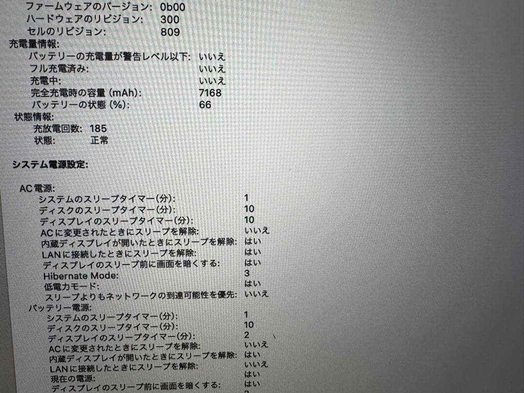 Apple MacBook Pro 16インチ 2019 i9 64GB 2TB