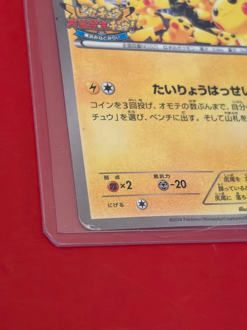 ポケモンカード ピカチュウたいりょうはっせい!? 070/XY-P